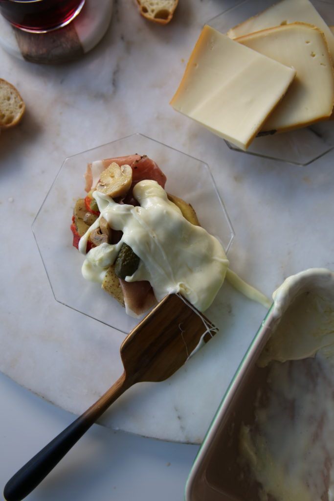 how to raclette cheese vegetable recipe party