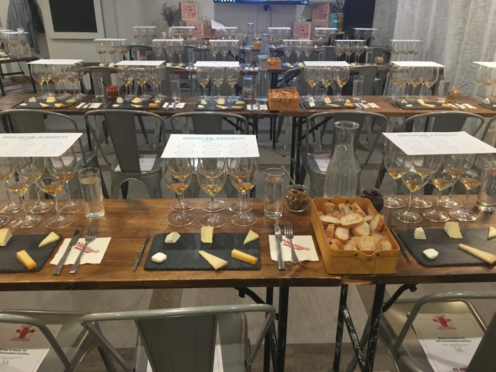 whiskey whisky scotch cheese class classes education murray's bruichladdich islay
